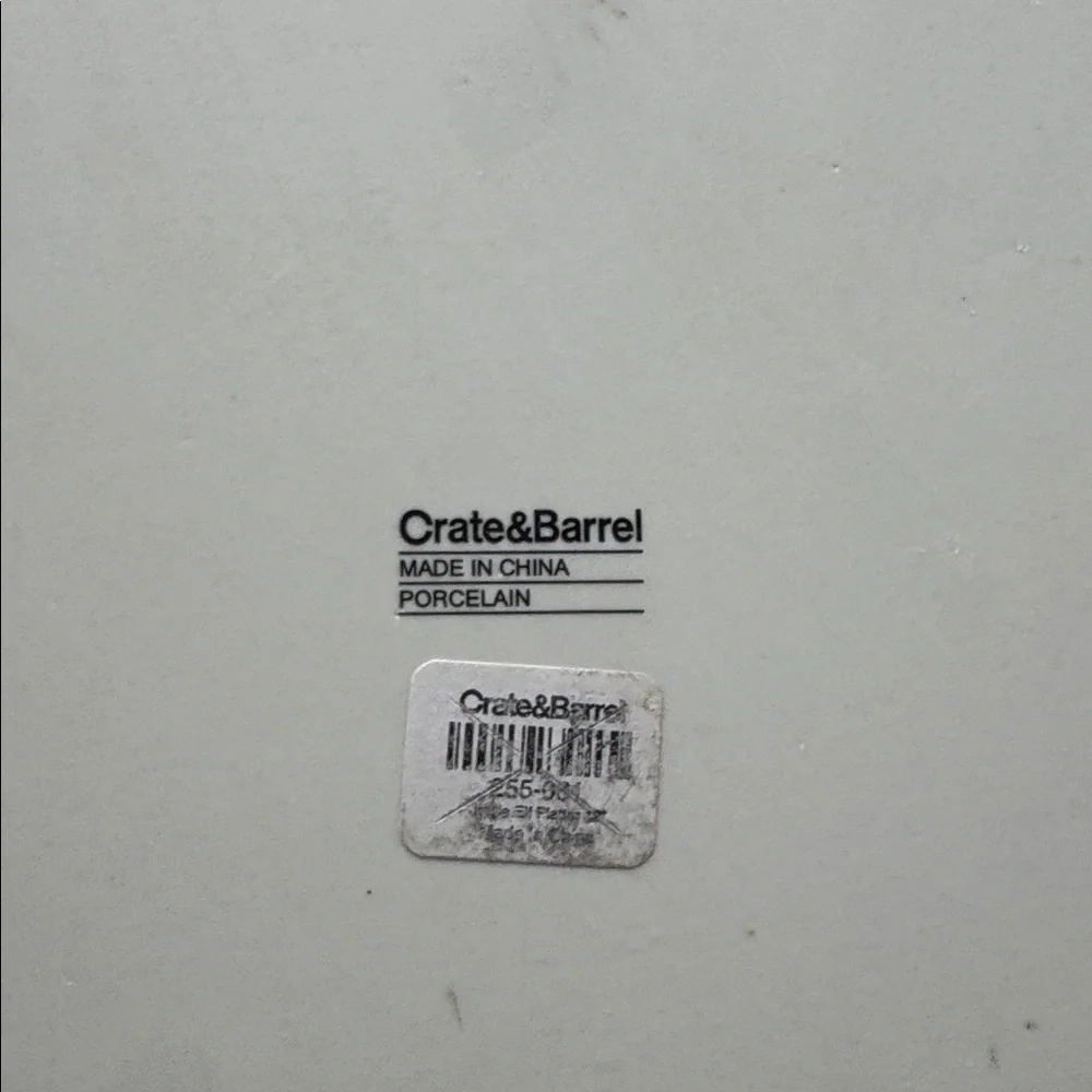 Crate & Barrel Jingle Elf Serving Platter